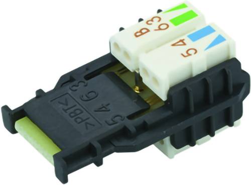Telegärtner 3737228 raspoređivač žica RJ45 utikač srebrna
