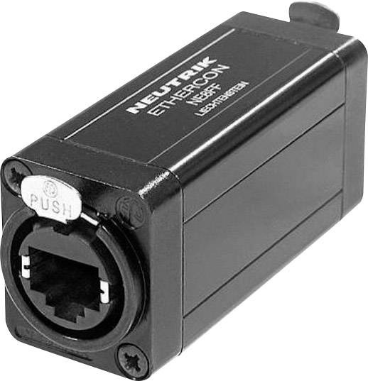 Neutrik 743978 RJ45 konektor skozi sklopko 8P8C pol. crna