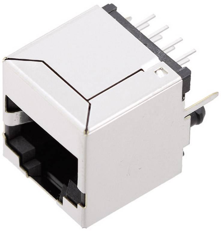 Bel Stewart 745833 RJ45 konektor 180 ° 8P8C pol. ponikljana, metalik