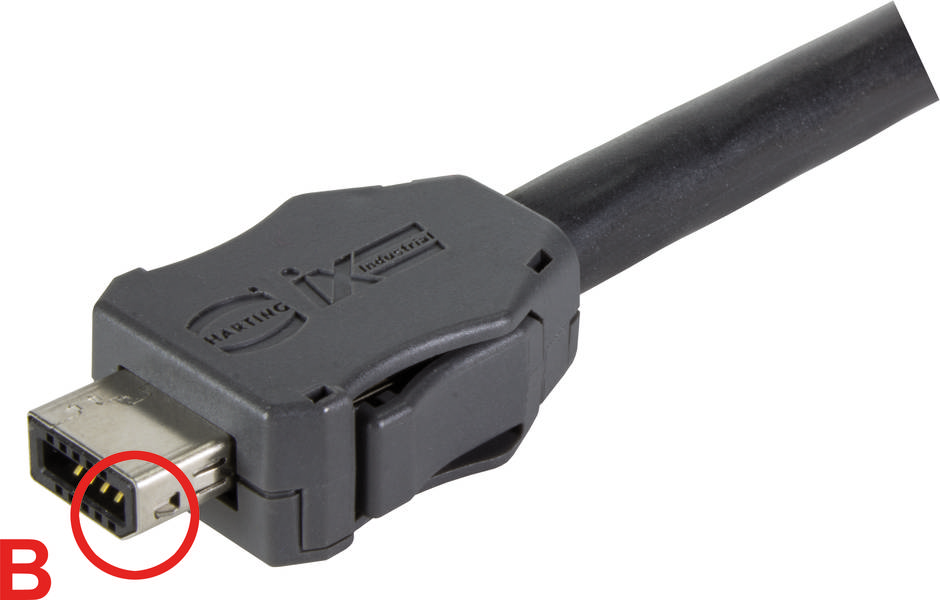 HARTING 09451819000XL kablovski konektor 3 A, 50 V/AC, 60 V/DC