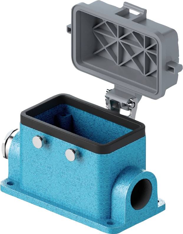 Wieland Electric 70.345.1036.0 donji deo kućišta plava