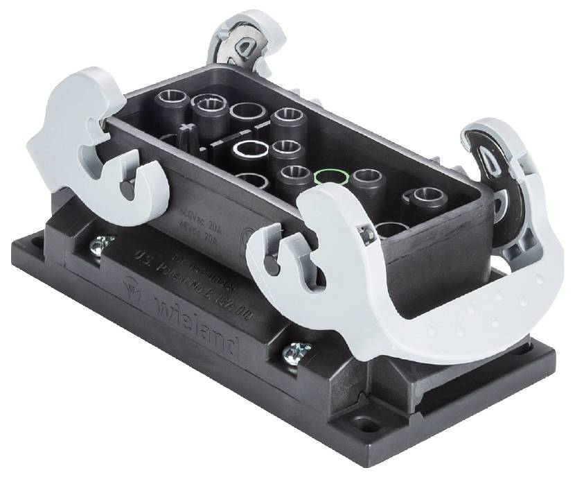 Wieland Electric 75.015.5153.1 izlaz za pljosnati kabl crna (pak. 5 kom)