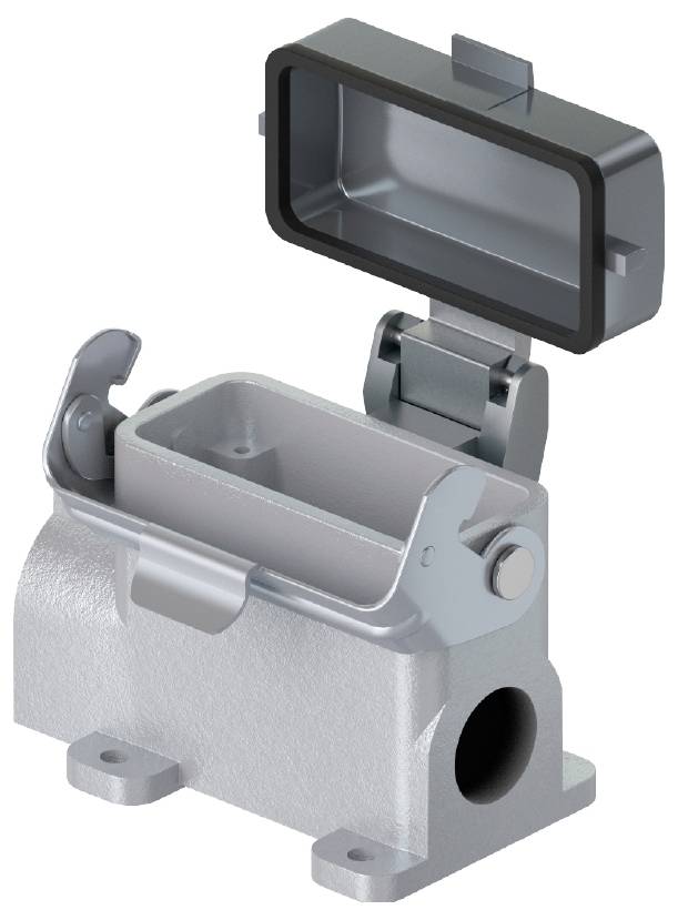 Wieland Electric 76.445.2535.1 donji deo kućišta siva