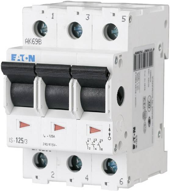 Eaton 276272 3-polni 40 A 3 NC kontakt, 3 NO kontakt 240 V/AC