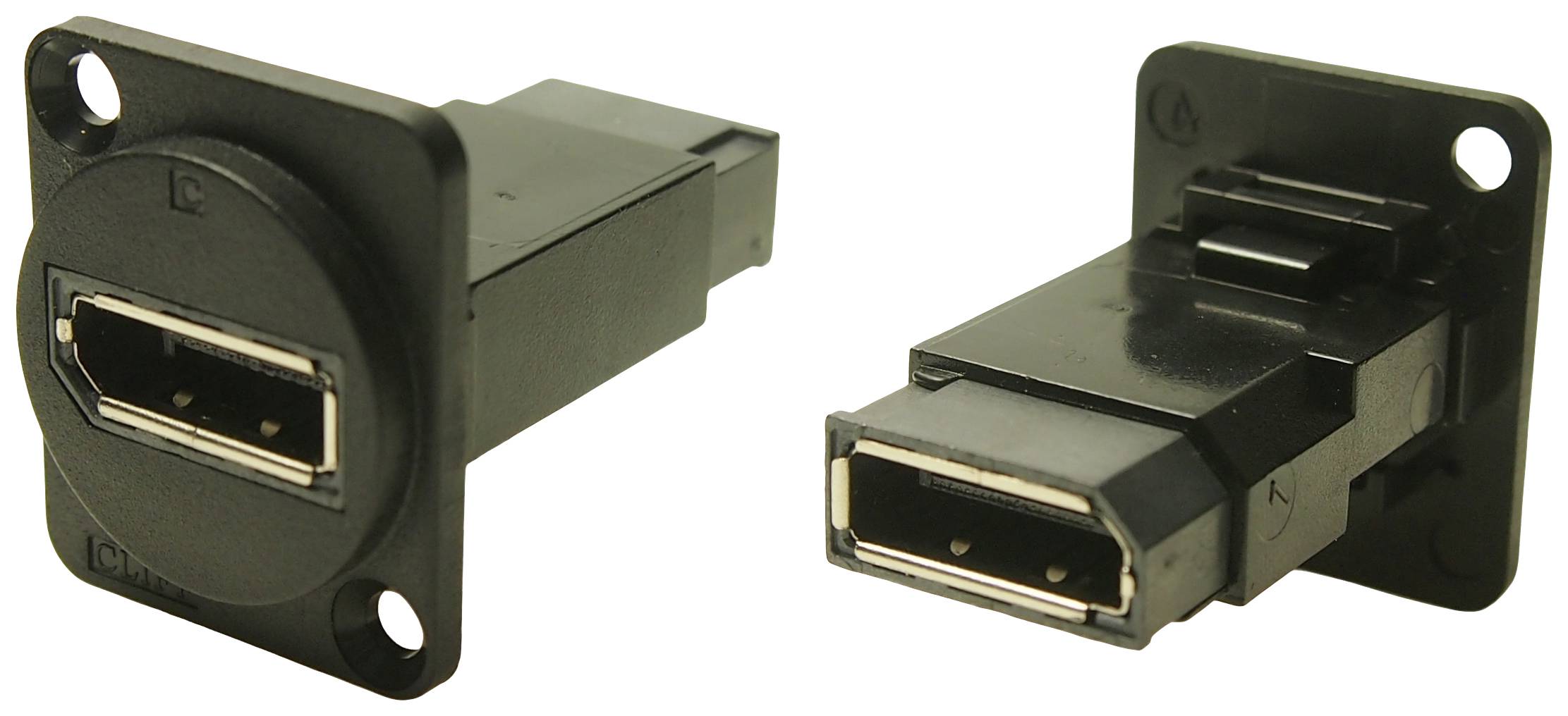 Cliff CP30233MB ženski konektor crna