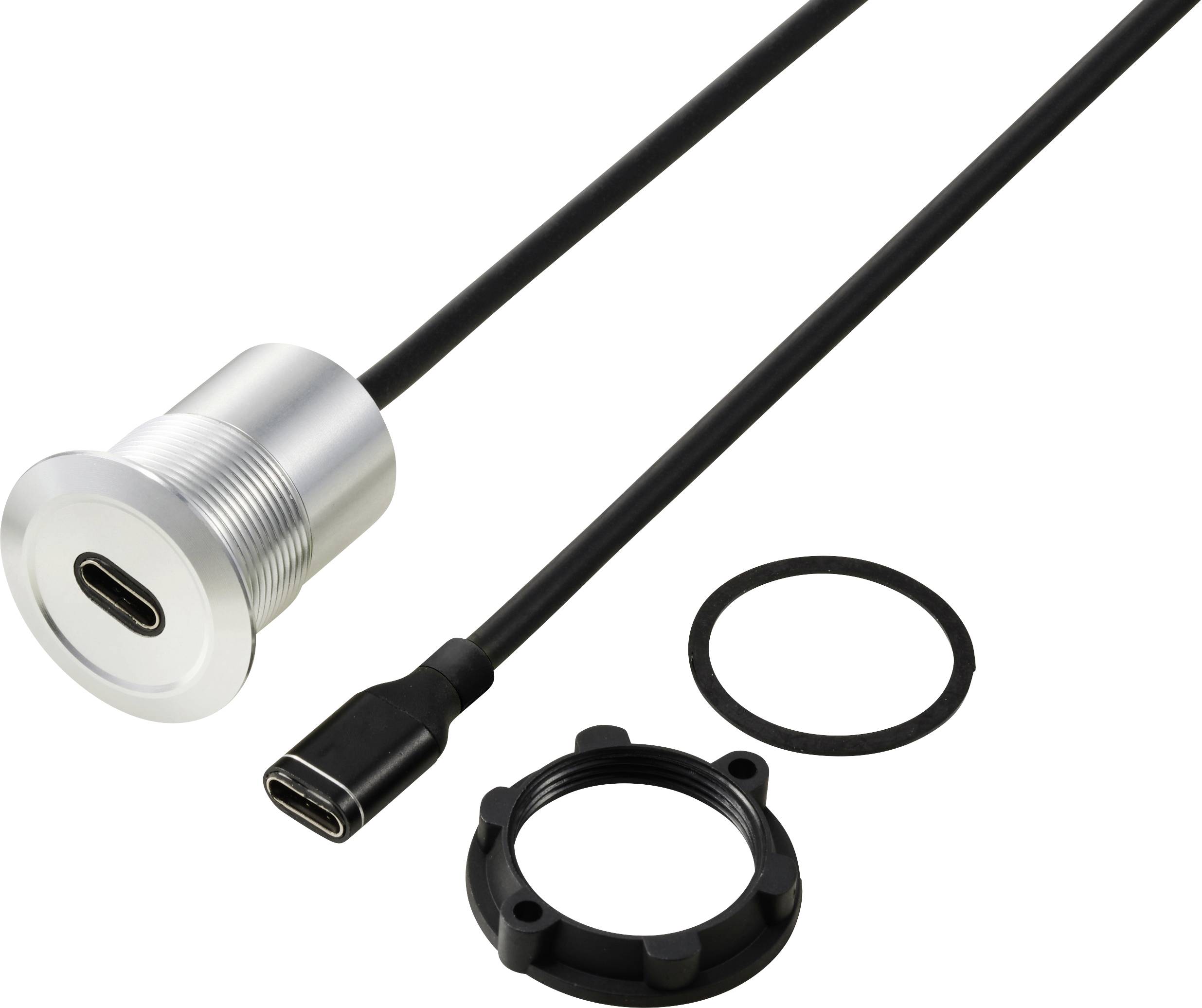 TRU COMPONENTS TC-13376300 USB-C priključni kabl 100 cm