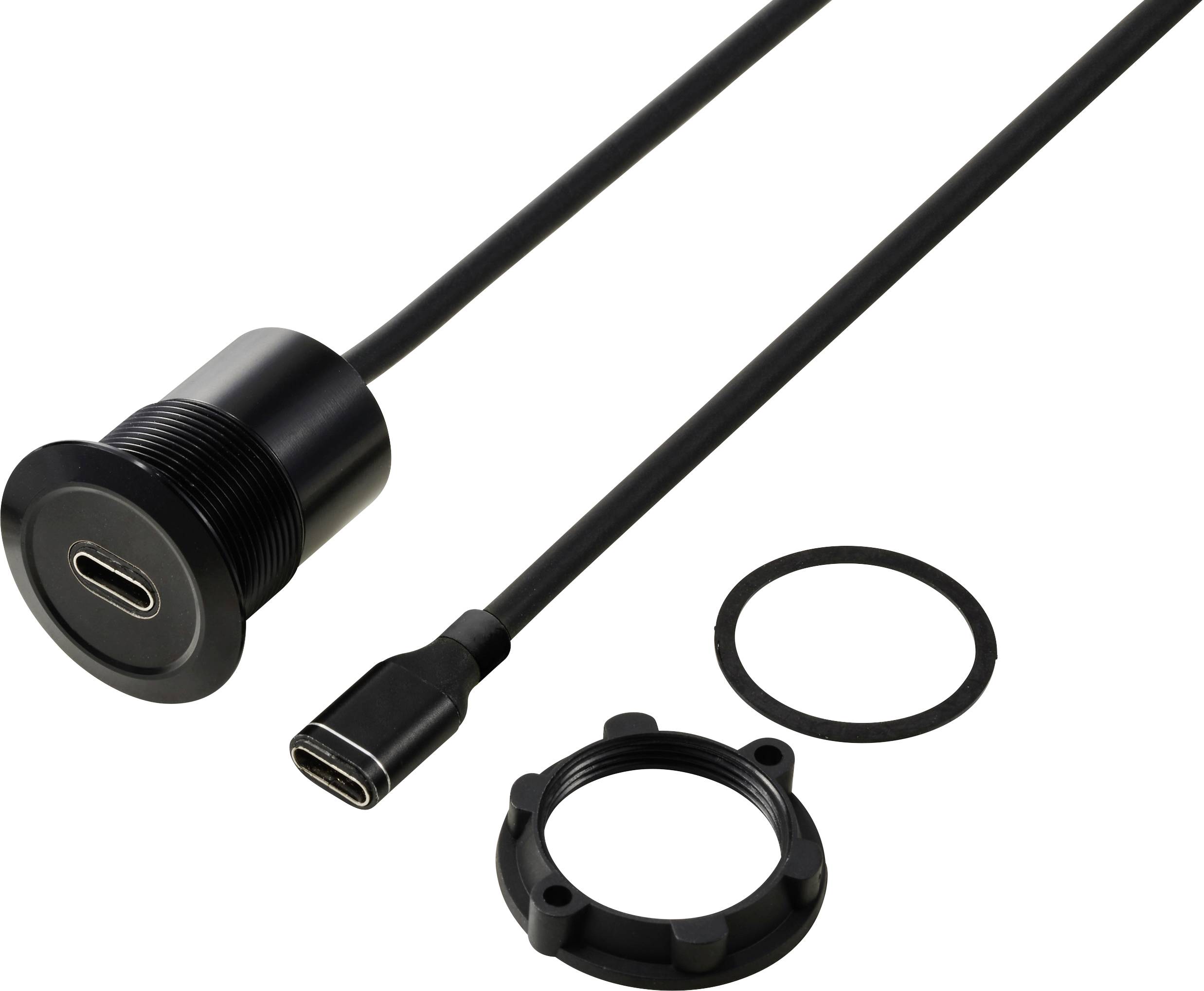 TRU COMPONENTS TC-13376304 USB-C priključni kabl 100 cm