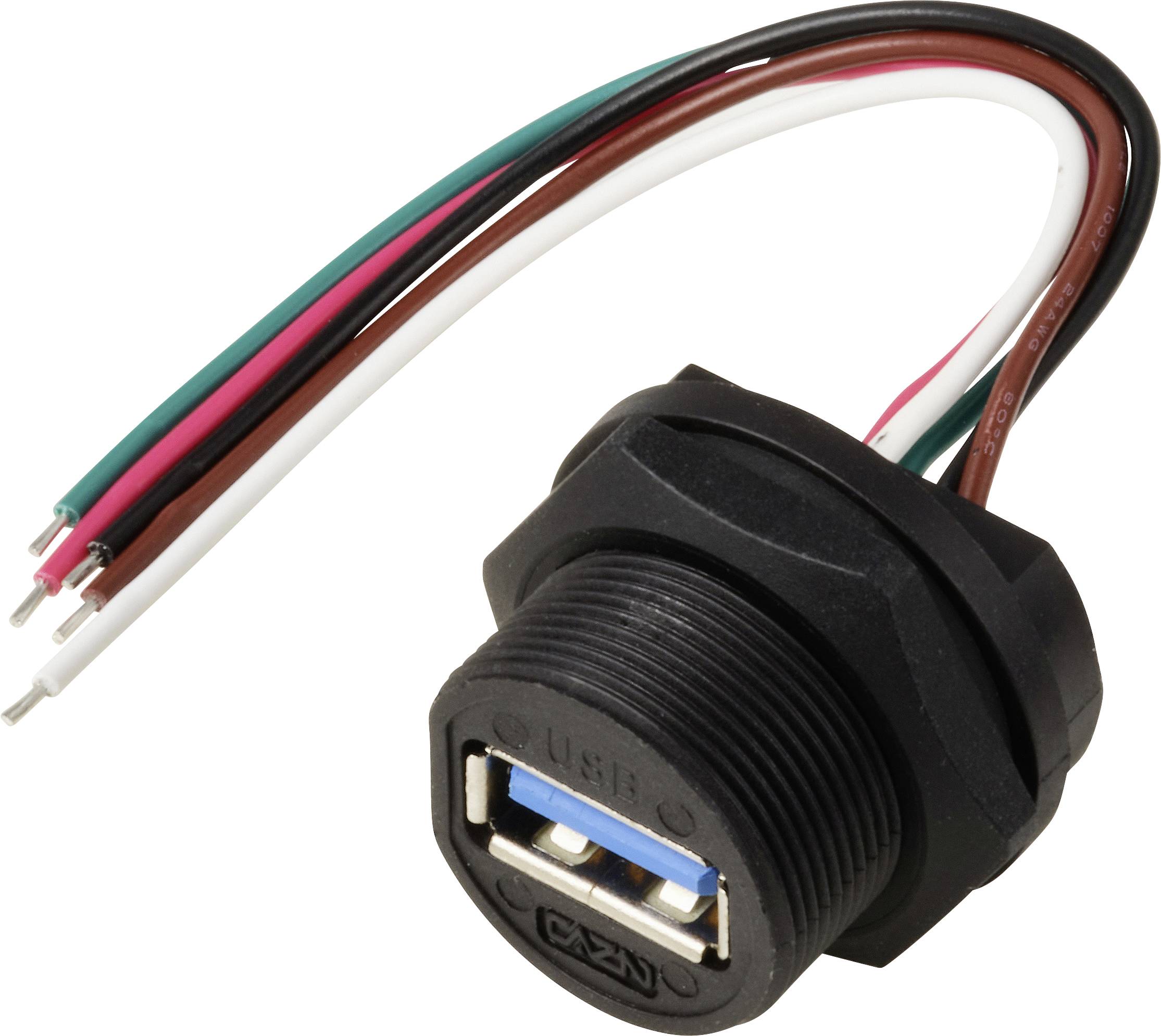 TRU COMPONENTS TC-13543556 USB priključni konektor 1,5 A, 30 V