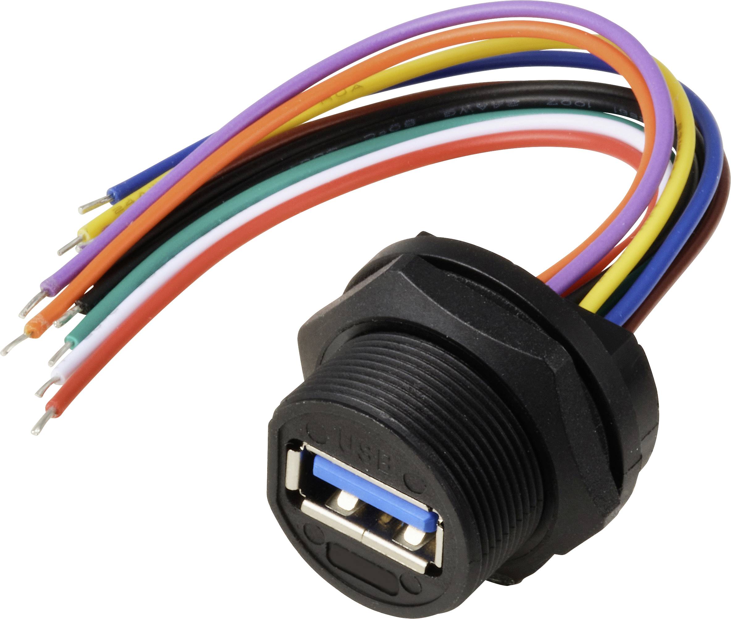 TRU COMPONENTS TC-13543580 USB priključni konektor 1,5 A, 30 V