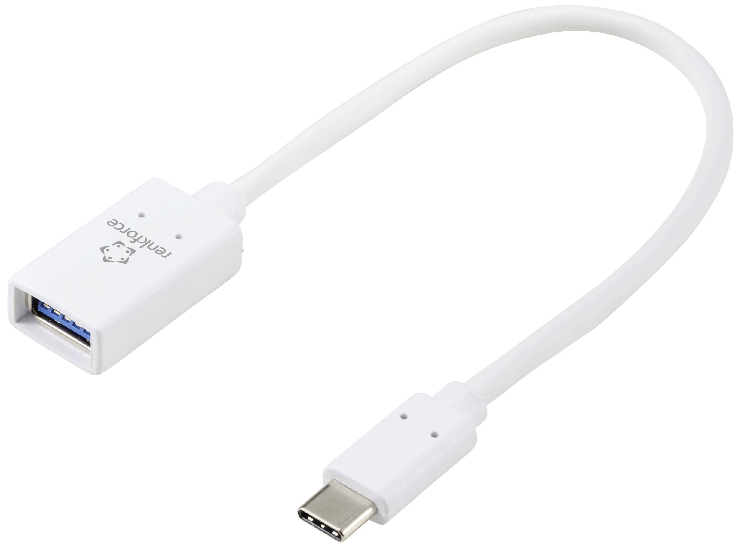 Renkforce 5Gbps USB-C® adapter 0.20 m