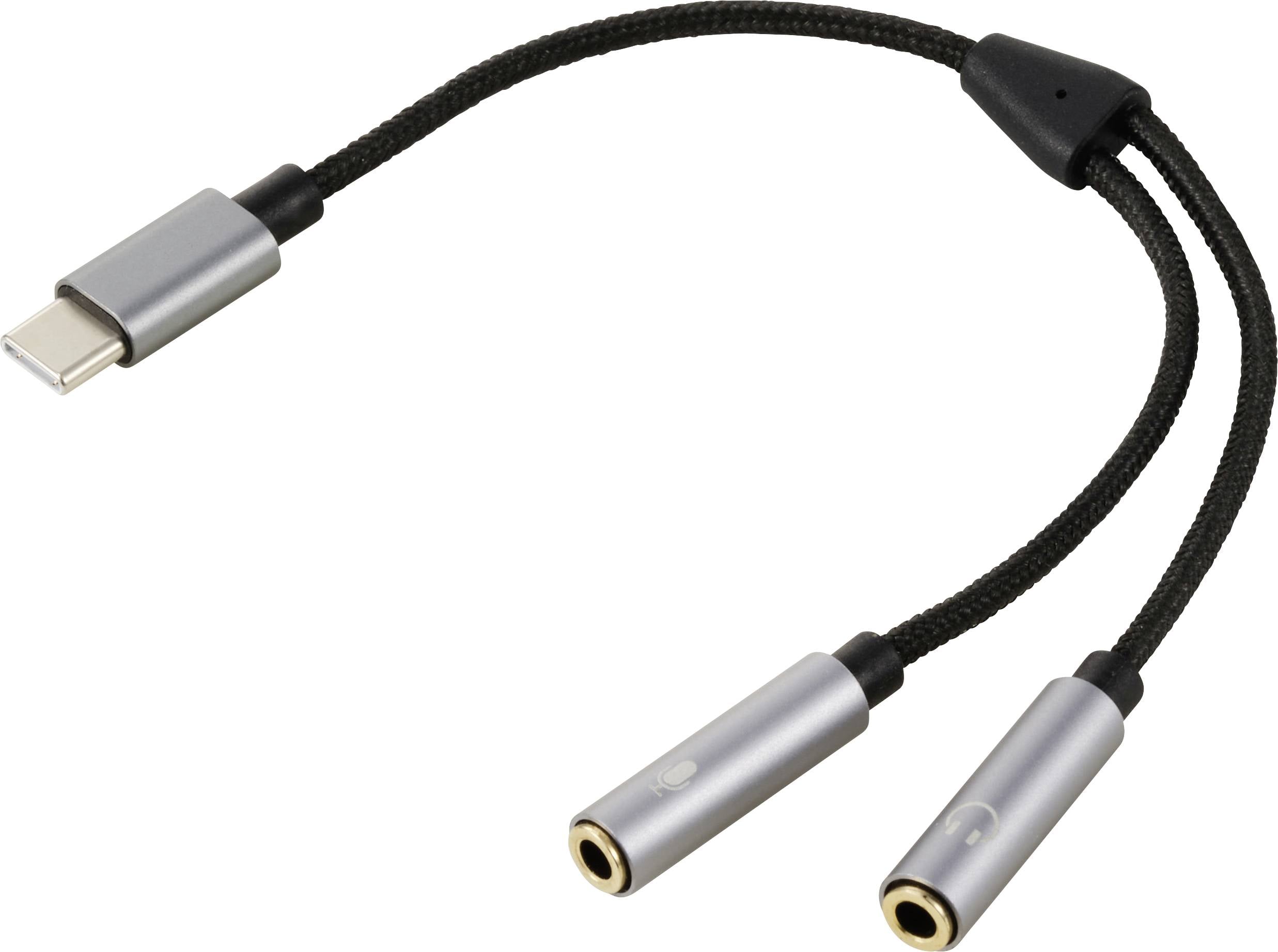 Renkforce 2x USB-C® 20 cm