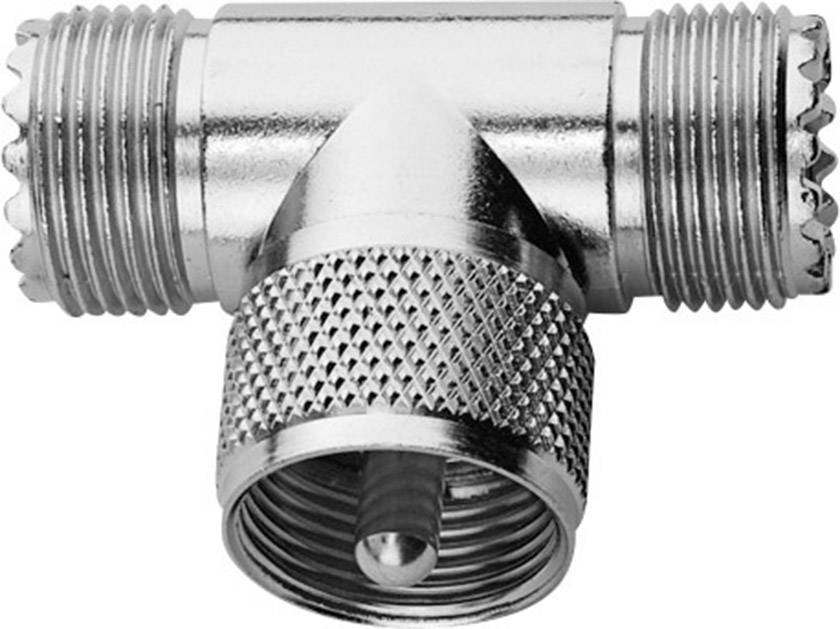 Telegärtner 100024349 BNC-adapter UHF ženski konektor - muški 200 MHz, 50 Ω