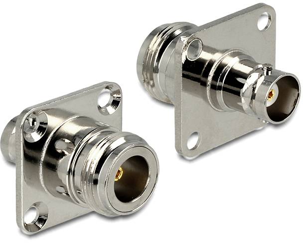 Delock 88839 N adapter ženski konektor N - BNC 50 Ω