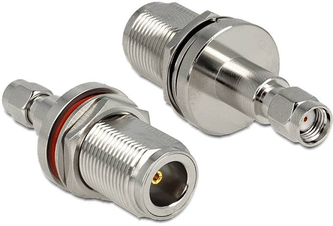 Delock 88847 N adapter ženski konektor N - RPSMA utikač 50 Ω