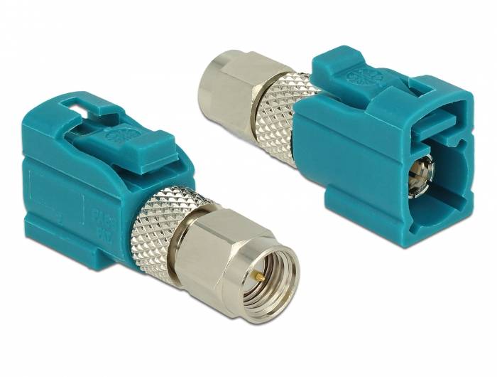 Delock 89639 HF-adapter Fakra ženski konektor - SMA-utičnica 50 Ω