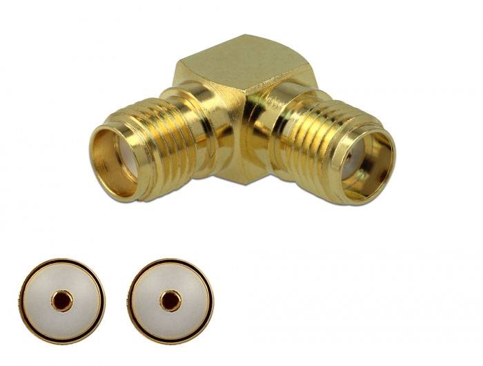 Delock 89964 SMA adapter SMA-utičnica 3 GHz, 50 Ω