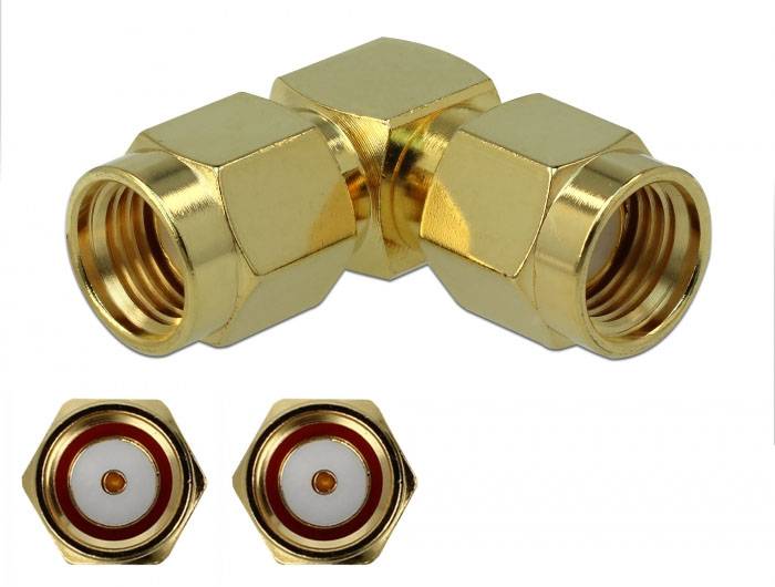 Delock 89962 HF-adapter RPSMA utikač 3 GHz, 50 Ω