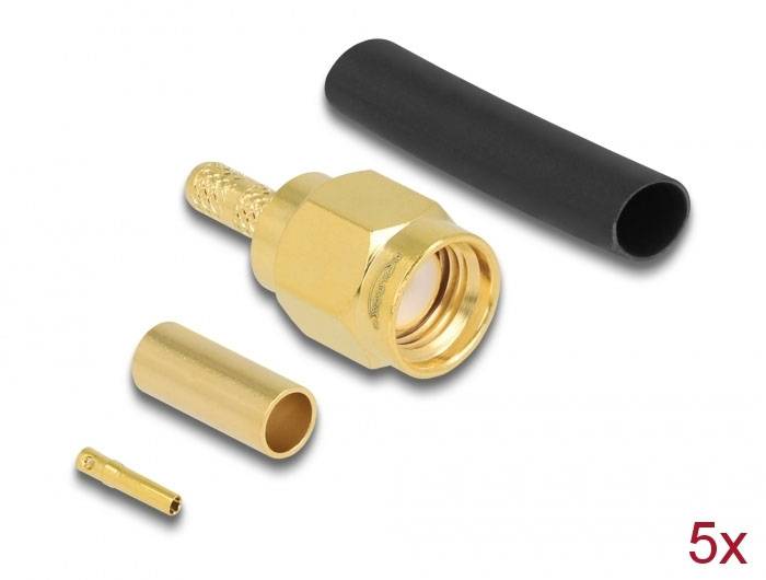 Delock 90042 SMA-konektor za stiskanje 50 Ω
