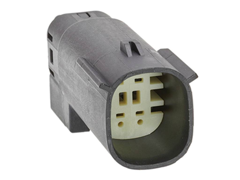 Molex 334824001 priključak za napajanje 4-pol., crna