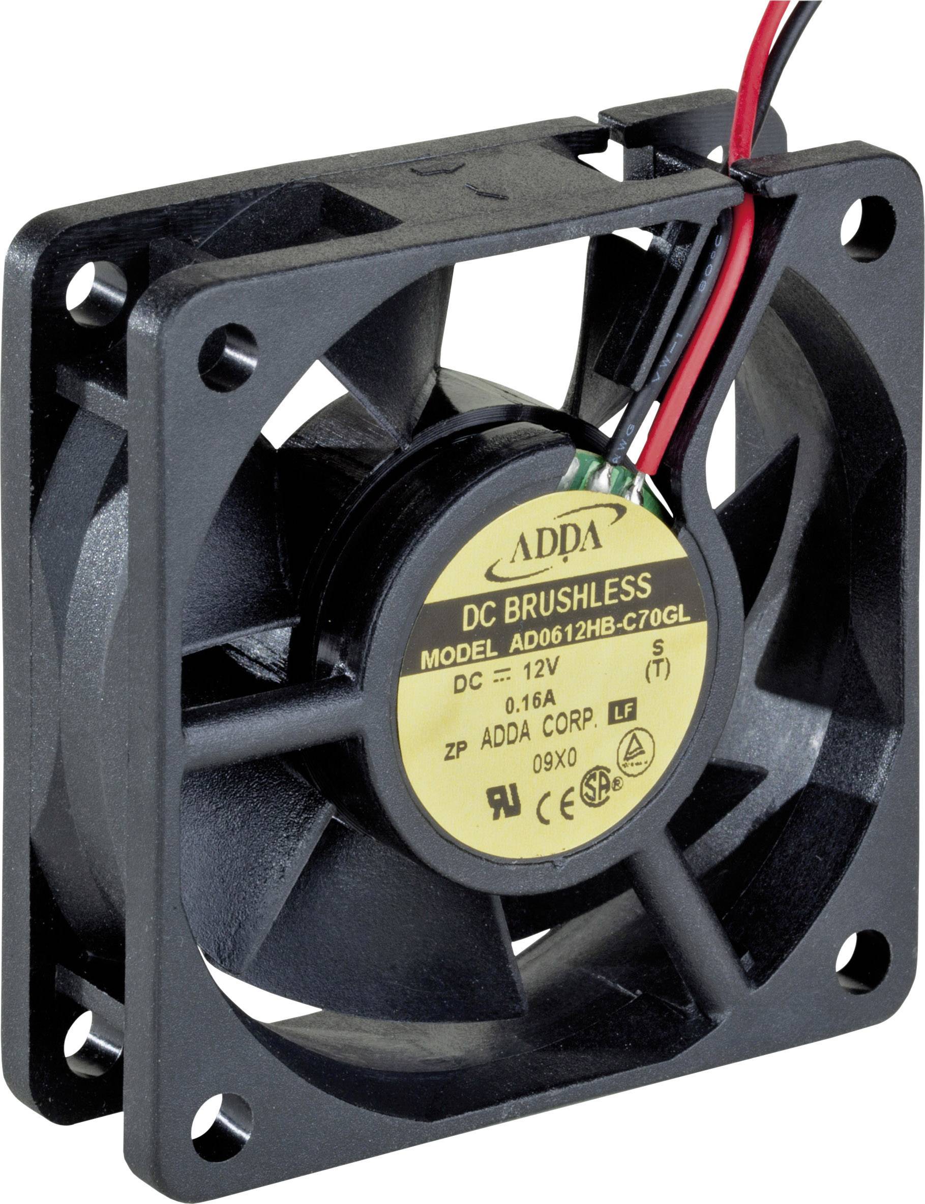 ADDA AD0612HB-C70GL aksijalni ventilator 12 V/DC 29,0 m³/h 60 x 60 x 20 mm