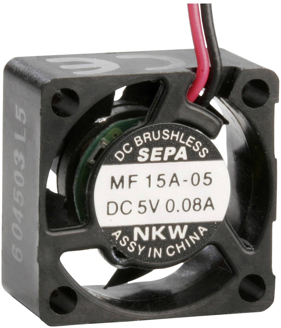 SEPA MF15A05 aksijalni ventilator 5 V/DC 0,6 m³/h 15 x 15 x 8 mm