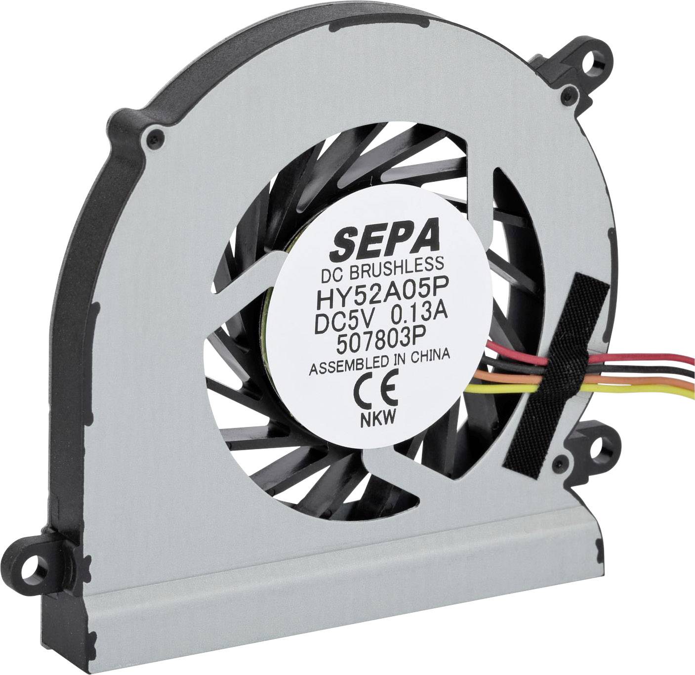 SEPA HY52A05PSE25AP00 aksijalni ventilator 5 V/DC 4,5 m³/h 52 x 52 x 8 mm