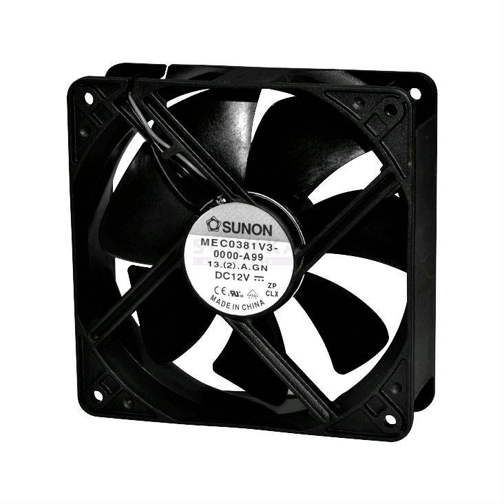 Sunon EEC0382B2-A99 aksijalni ventilator 24 V/DC 197,03 m³/h 120 x 120 x 38 mm