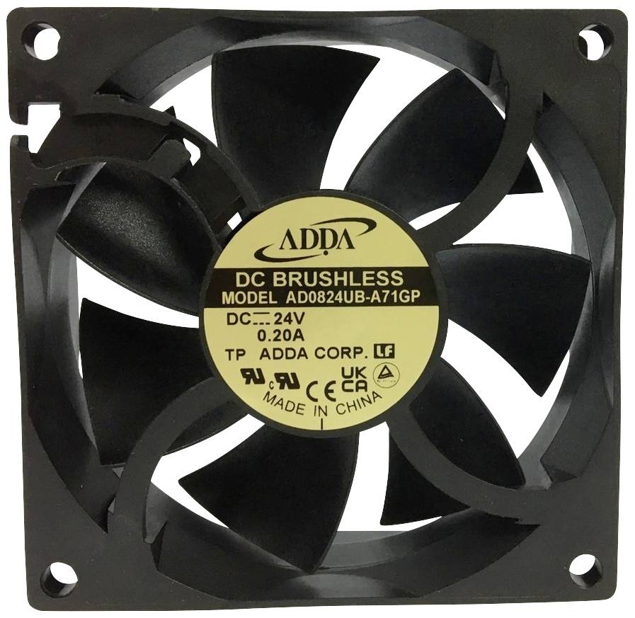 ADDA AD0824UB-A71GP aksijalni ventilator 24 V/DC 80 x 80 x 25 mm
