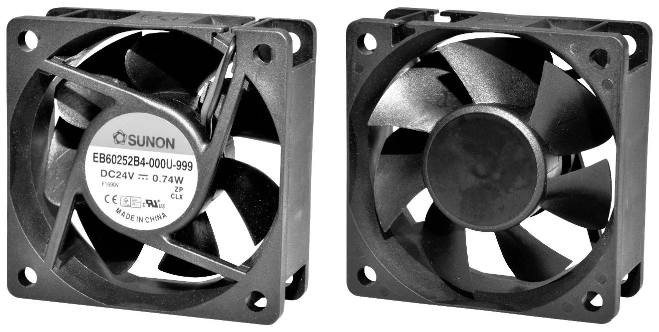 Sunon MF60251V1-1000U-A99 aksijalni ventilator 12 V/DC 32,78 m³/h 25 x 60 x 60 mm