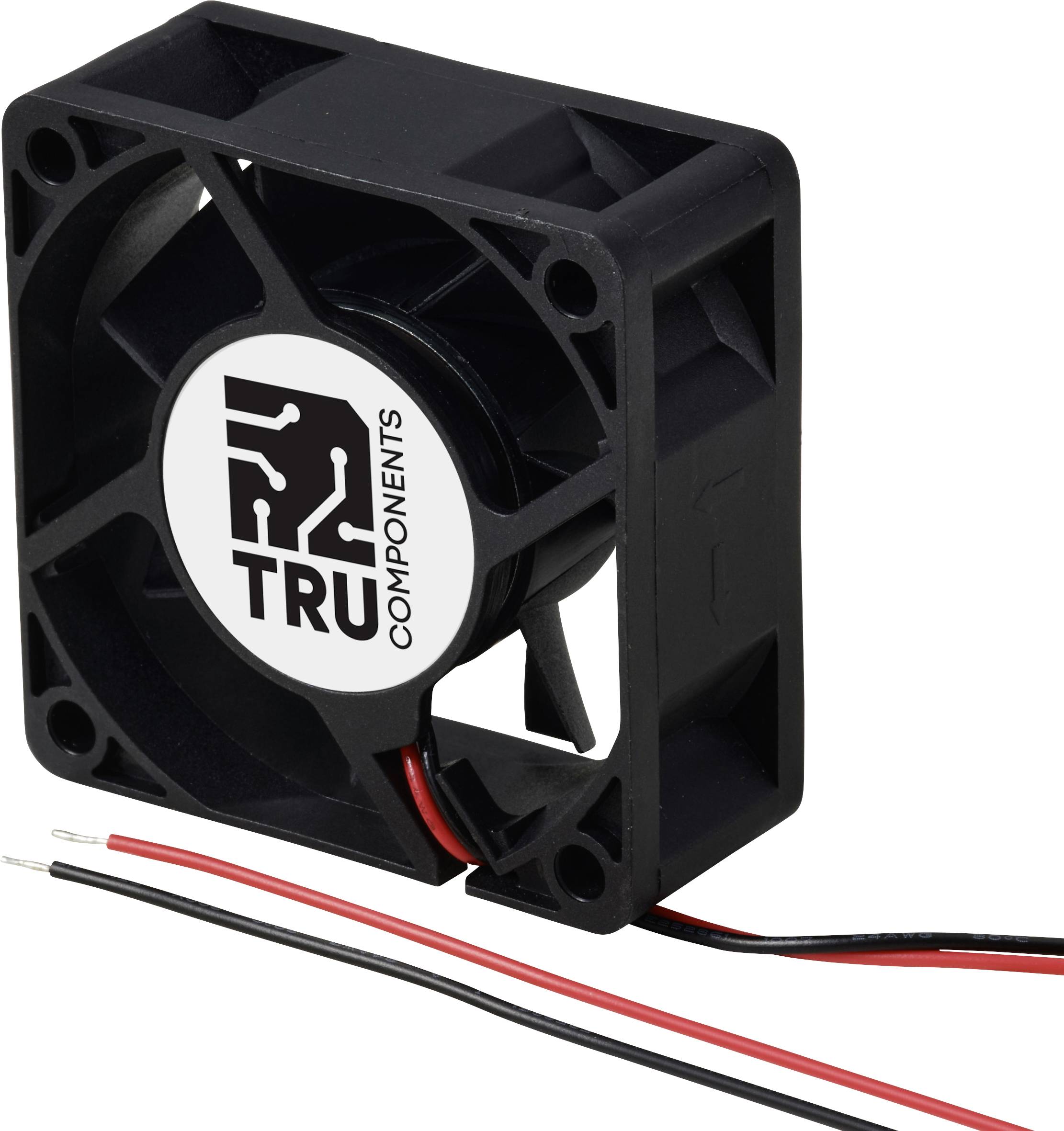TRU COMPONENTS TC-MX6025-24V0.03A aksijalni ventilator 24 V/DC 25,2 m³/h 60 x 60 x 25 mm
