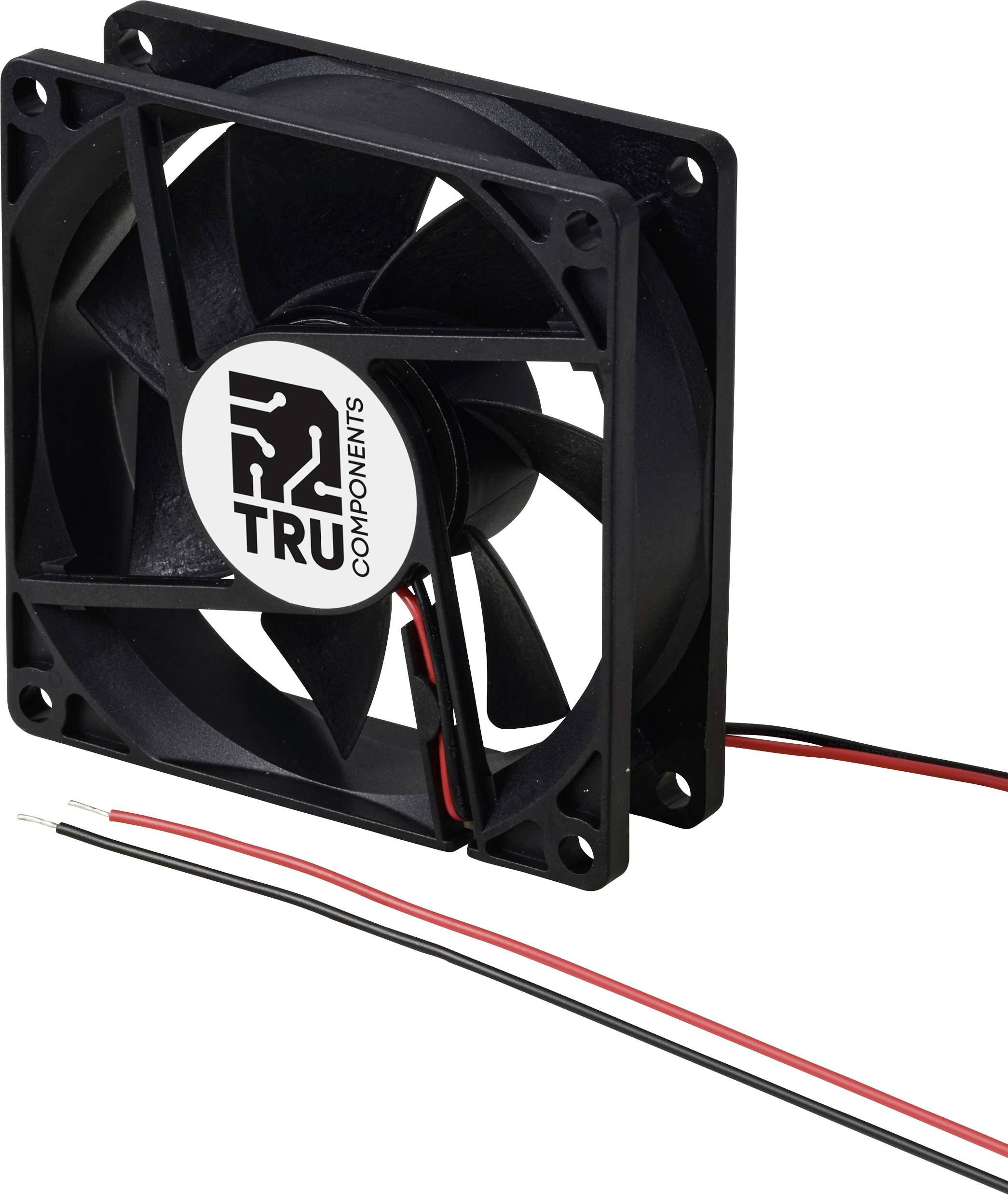TRU COMPONENTS TC-MX8025-24V0.05A aksijalni ventilator 24 V/DC 46,8 m³/h 80 x 80 x 25 mm
