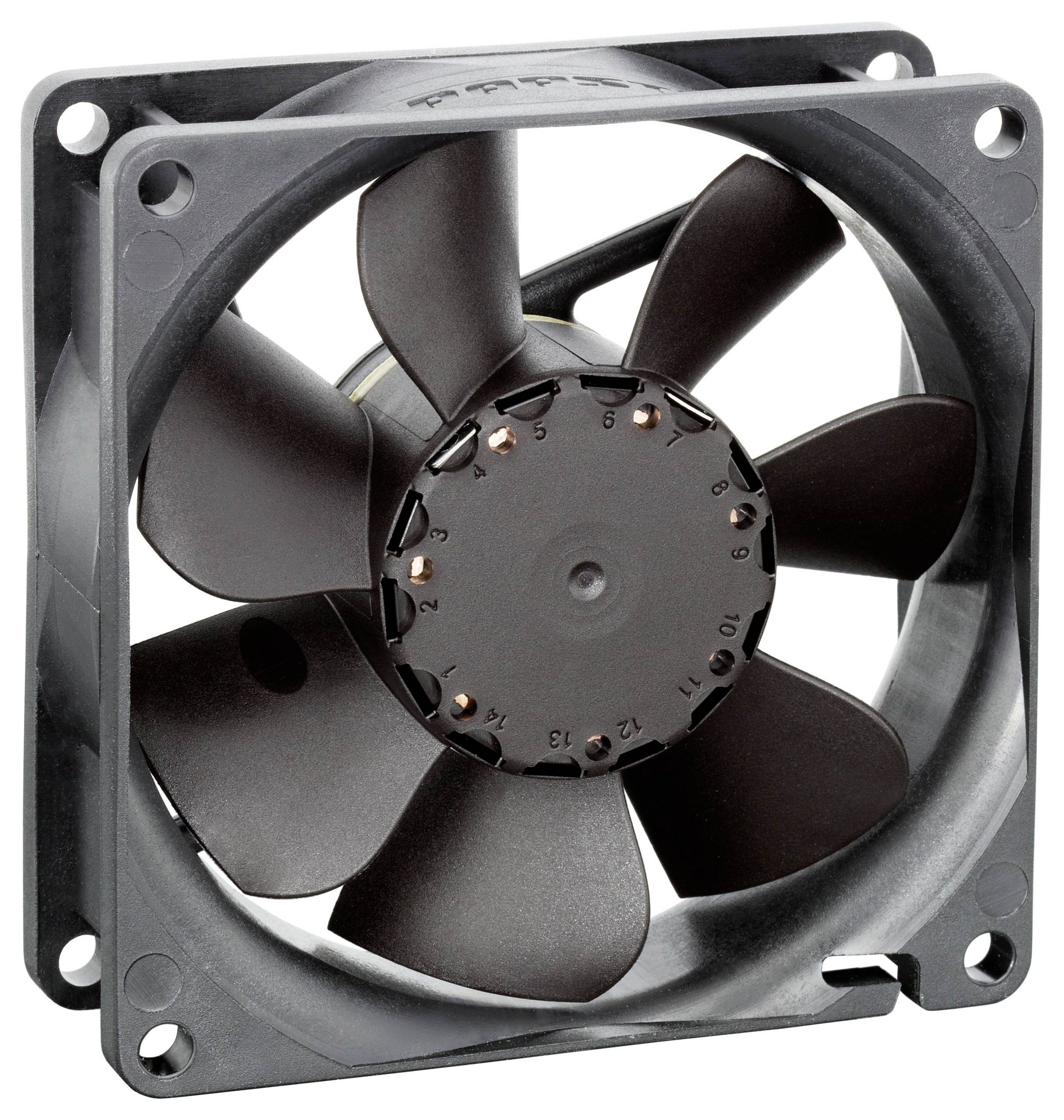 EBM Papst 8412N/2GME-258 aksijalni ventilator 12 V/DC 55 m³/h 80 x 80 x 25 mm