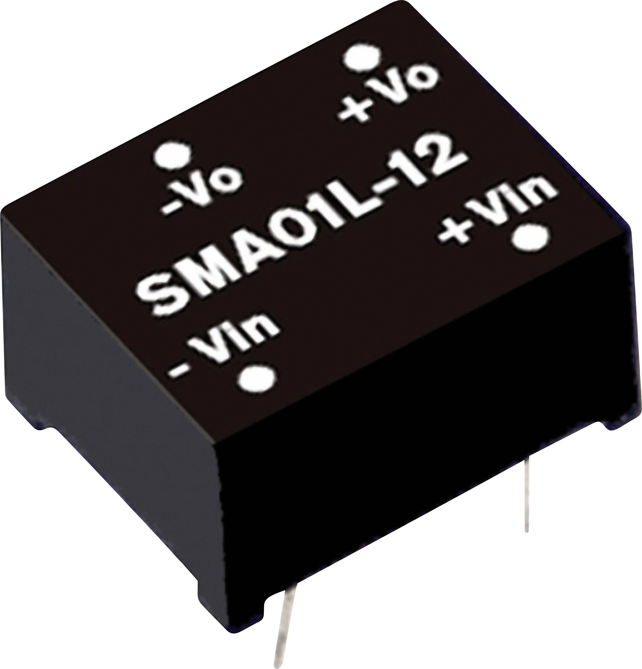 MEAN WELL SMA01M-05 DC/DC pretvarač 18 V/DC → 24 V/DC 1 W