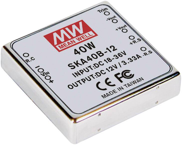 MEAN WELL SKA40B-05 DC/DC pretvarač 18 V/DC → 5 V/DC 35 W