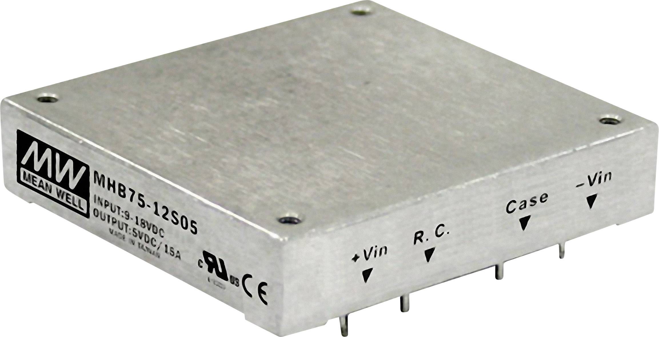 MEAN WELL MHB75-24S24 DC/DC pretvarač 18 V/DC → 24 V/DC 75 W