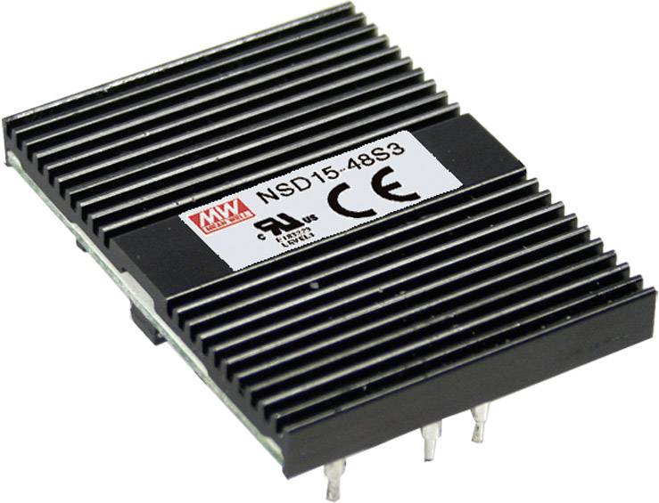 MEAN WELL NSD15-48S5 DC/DC pretvarač 18 V/DC → 5 V/DC 15 W