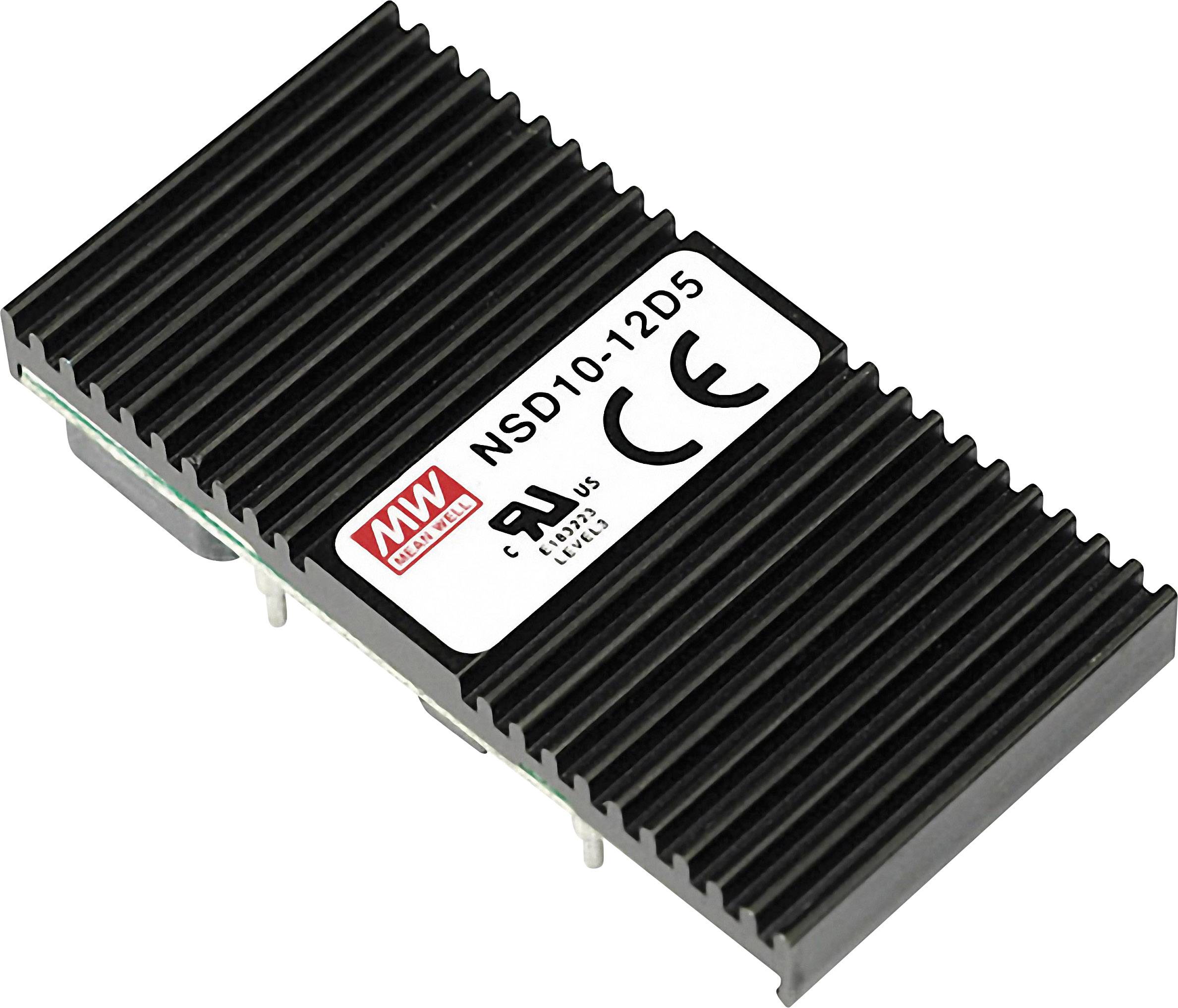 MEAN WELL NSD10-48S3 DC/DC pretvarač 22 V/DC → 3,3 V/DC 8,25 W