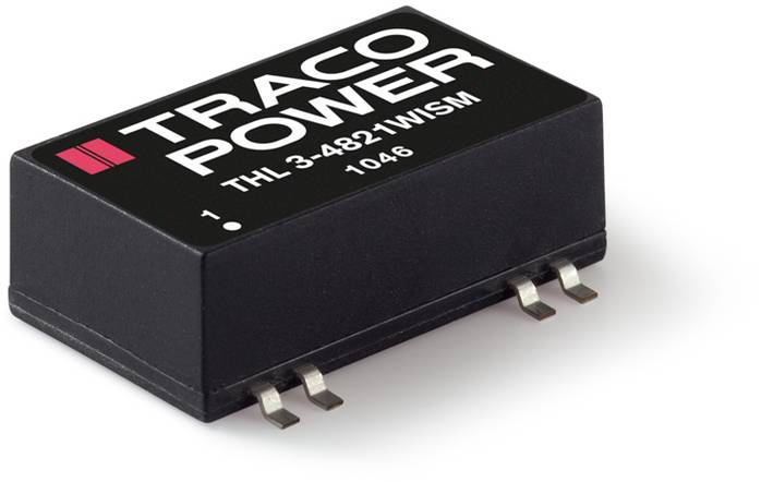 TracoPower THL 3-4812WISM DC/DC pretvarač, SMD 48 V/DC → 12 V/DC 250 mA 3 W