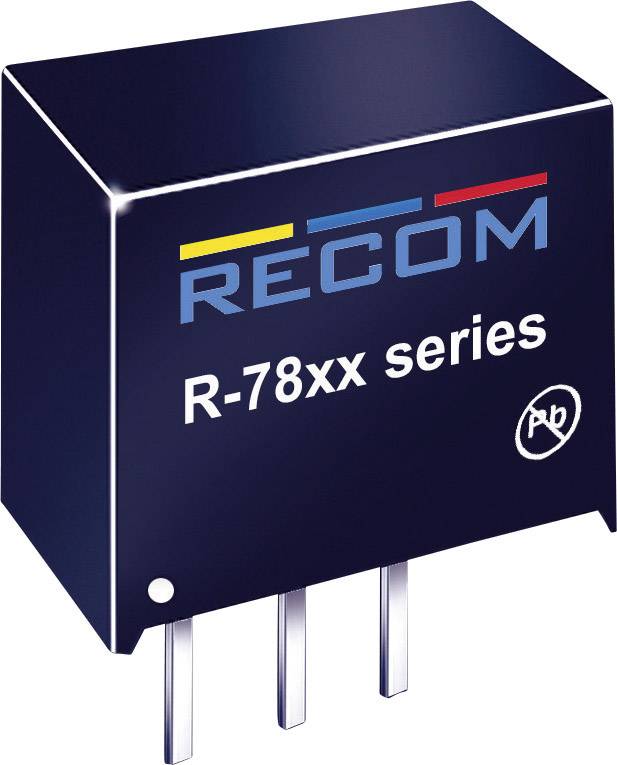 RECOM R-783.3-0.5 DC/DC pretvarač za štampanu ploču 4,75 V/DC → 3,3 V/DC 0,5 A 1,6 W