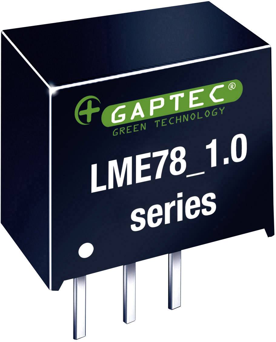 Gaptec LME78_09-1.0 DC/DC pretvarač za štampanu ploču 24 V/DC → 9 V/DC 1 A 9 W