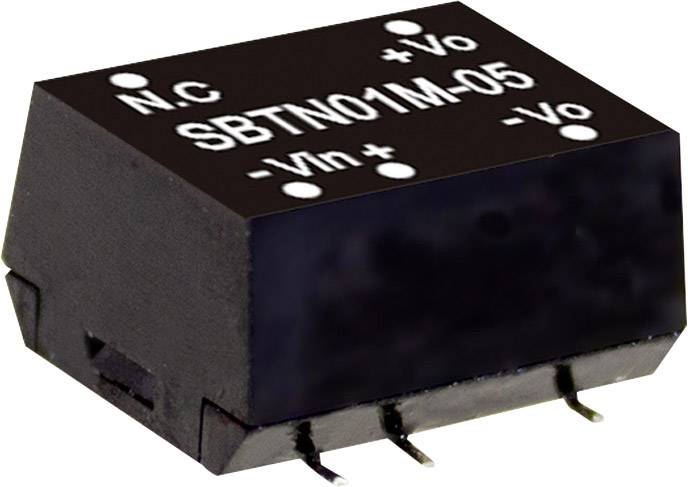 MEAN WELL SBTN01L-15 DC/DC pretvarački modul 4,5 V/DC → 15 V/DC 67 mA 1 W