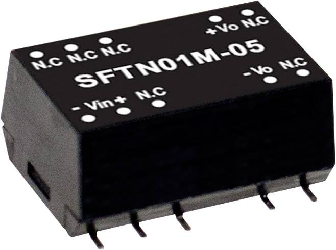 MEAN WELL SFTN01N-05 DC/DC pretvarački modul 21,6 V/DC → 5 V/DC 200 mA 1 W