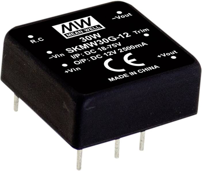 MEAN WELL SKMW30G-15 DC/DC pretvarač 18 V/DC → 15 V/DC 2 A 30 W