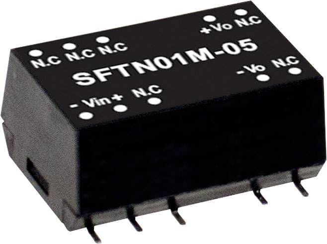 MEAN WELL SFTN01M-12 DC/DC pretvarački modul 10,8 V/DC → 12 V/DC 84 mA 1 W