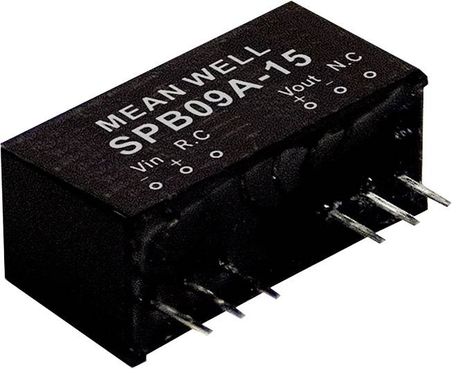 MEAN WELL SPB09C-05 DC/DC pretvarački modul 36 V/DC → 5 V/DC 1,6 A 9 W