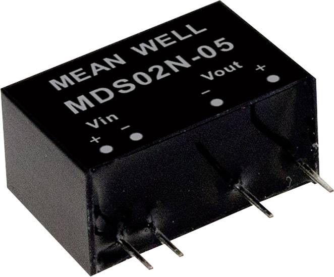 MEAN WELL MDS02L-15 DC/DC pretvarački modul 4,5 V/DC → 15 V/DC 133 mA 2 W