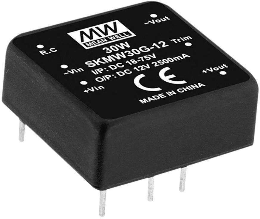 MEAN WELL SKMW30F-12 DC/DC pretvarač 9 V/DC → 12 V/DC 2,5 A 30 W