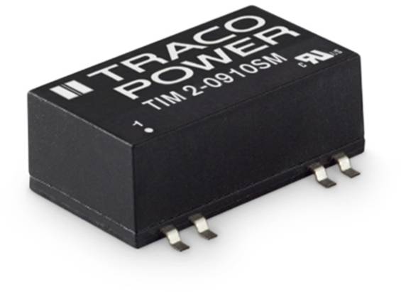 TracoPower TIM 2SM DC/DC pretvarač, SMD 9 V/DC → 15 V/DC, -15 V/DC 67 mA 2 W 5000 V/AC
