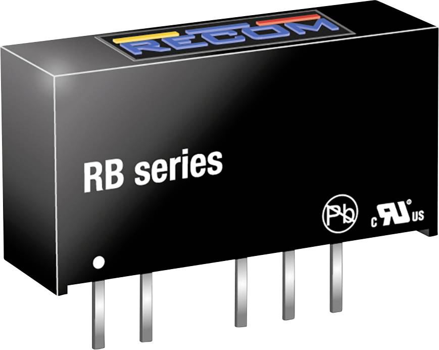 RECOM RB-0512S DC/DC pretvarač za štampanu ploču 4,5 V → 12 V 84 mA 1 W