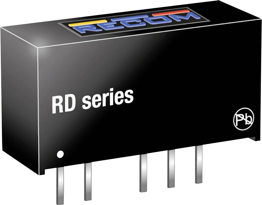 RECOM RD-1212D/P DC/DC pretvarač za štampanu ploču 12 V → 12 V 84 mA 2 W
